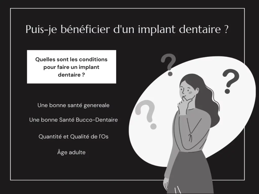 Puis je bénéficier des Implants Dentaires?